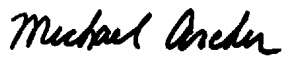 Michael Archer signature