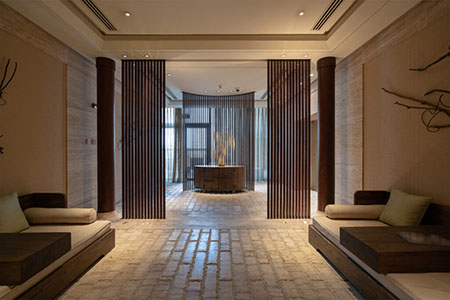 Modern hotel lighting