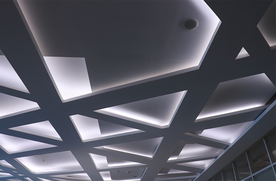 super modern interior office lighting