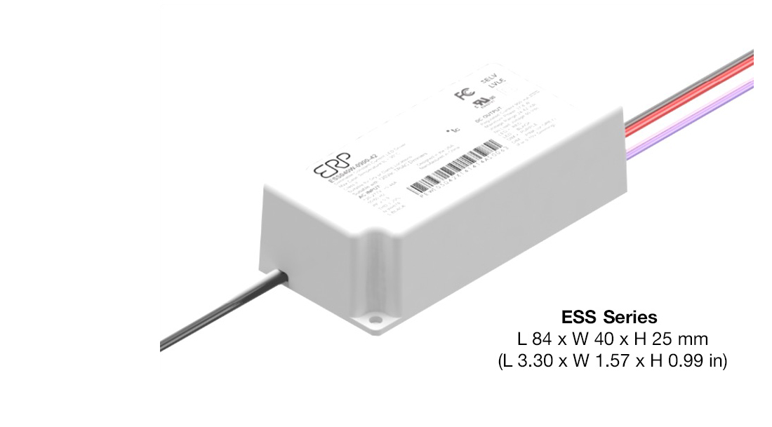 ESS Series render with dimensions